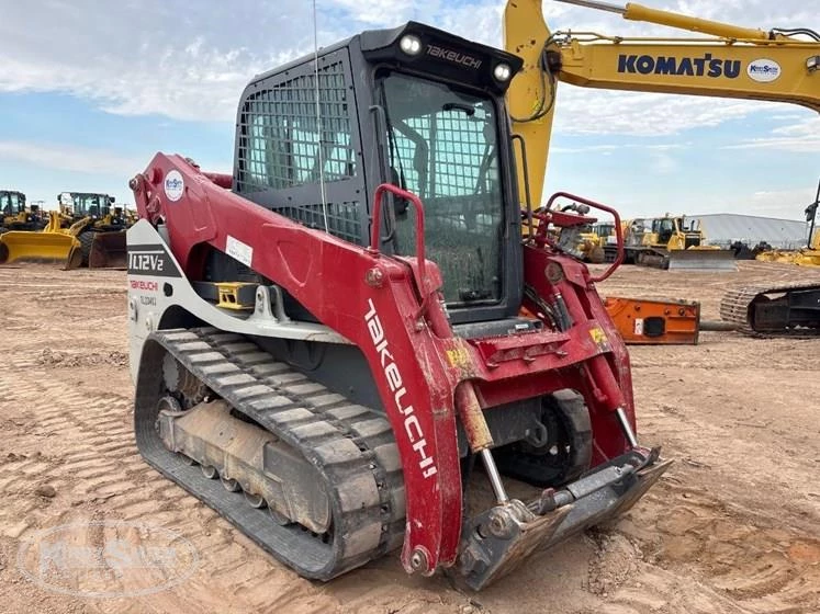 Used Track Loader in yard